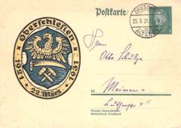 P190  Deutsches Reich 1931 - Cartes Postales