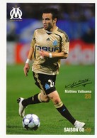 Fiche - Olympique De Marseille OM  - Mathieu VALBUENA - Saison 2008/09 - Sport