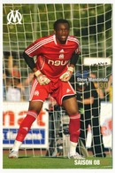 Fiche - Olympique De Marseille OM  - Steve MANDANDA - Saison 2008/09 - Deportes