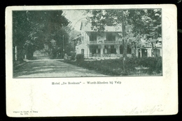 NEDERLAND ANSICHTKAART * Worth-Rheden * Hotel "de Roskam" Gelopen In 1907 NaarVALKENBURG * NVPH 51  (3893j) - Velp / Rozendaal