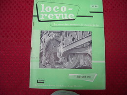 Loco Revue N° 211 Octobre 1961 Train HO Maquettes Ferroviaires SNCF Modélisme - Trains