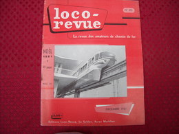 Loco Revue N° 213 Decembre 1961 Train HO Maquettes Ferroviaires SNCF Modélisme - Trains