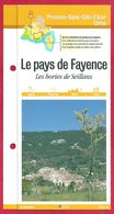 Fiches Randonnées Et Promenades, Le Pays De Fayence, Les Bories De Seillans, Var (83), Région Côte D'Azur - Sports