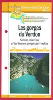 Fiches Randonnées Et Promenades, Les Gorges Du Verdon, Alpes De Hautes Provence (04), Région Provence Alpes Côte D'Azur - Sport