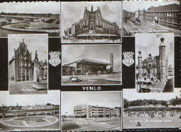 Nederland - Postcard Used 1963 - Venlo - Collage Of Images - 2/scans - Venlo