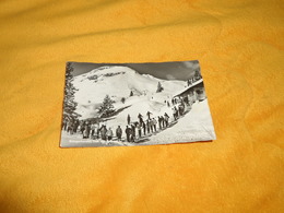 CARTE POSTALE ANCIENNE CIRCULEE DE 1953. / KRIEGERHORNLIFT LECH AM ARLBERG. / CACHETS + TIMBRES X4 FLEURS.. - Lech