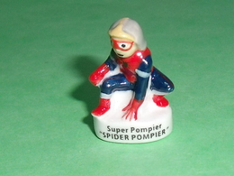 Fèves / Films / BD / Dessins Animés : Super Pompier , Spider Pompier    T132 - Dessins Animés