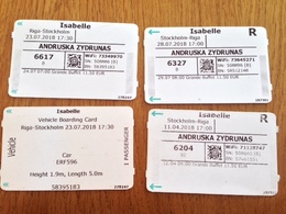 Set Ticket  Riga - Stockholm 2018 - Europa