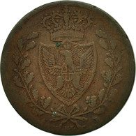 Monnaie, États Italiens, SARDINIA, Carlo Felice, 5 Centesimi, 1826, Genoa, TB - Piamonte-Sardaigne-Savoie Italiana