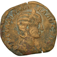 Monnaie, Julia Mamée, Sesterce, Roma, TB+, Cuivre, RIC:679 - The Severans (193 AD To 235 AD)