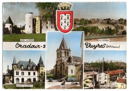CPSM  87    ORADOUR SUR VAYRES    1958    MULTIVUES BLASON - Oradour Sur Vayres