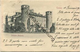 Torino - Palazzo Madama - Verlag Stengel & Co. Dresden - Gel. 1898 - Palazzo Madama