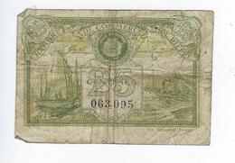 Billet - 76 - Seine Maritime - France -  Chambre De Commerce - Dieppe - 25 Centimes - 1920 - Chambre De Commerce