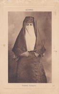 EGYPTE FEMME TURQUE BELLE CARTE RARE !!! - Persons