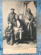 AK  CHILE  CACIQUE MULATO I SU FAMILIA 1906 - Chile