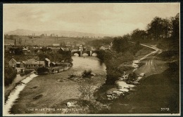 RB 1210 - Early Postcard - The River Teme & Whitcliff - Ludlow Shropshire - Shropshire