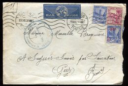 Tunisie - Enveloppe En FM De Tunis Pour La France En 1939 - Cartas & Documentos