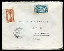 Liban - Enveloppe De Beyrouth Pour Tripoli En 1932 - Covers & Documents