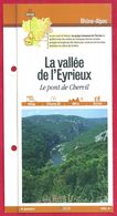 Fiches Randonnées Et Promenades, La Vallée De L'Eyrieux, Le Pont De Chervil, Ardèche (07), Région Rhône Alpes - Sport