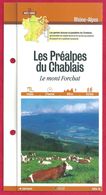 Fiches Randonnées Et Promenades, Les Pré Alpes Du Chablais, Le Mont Forchat, Haute Savoie (74), Région Rhône Alpes - Sports