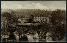 RB 1211 - Early Postcard - Chatsworth House Derbyshire - Derbyshire