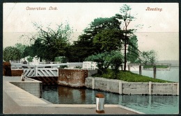 RB 1211 - 1909 Postcard - Caversham Lock Reading - Berkshire - Reading