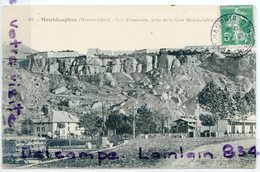 - 43 - Montdauphin - ( Hautes-Alpes ), Vue D'ensemble, Prise De La Gare, écrite, 1908, TBE, Scans. - Other & Unclassified
