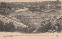 18 / 8 / 7. -  BARENTON  ( 50 ) VUE  PANORAMIQUE  PRISE  DES. FALAISES  DE  LA  FOSSE  ARTHOUR - Barenton