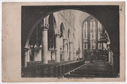 CPA 57 METZ Intérieur De L'église Saint Martin - Metz