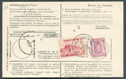 N°479-485-  40c. Petit Ceau De L'Etat + 1 Franc Exposition De L'Eau à Liège Oblitéré Sc SCLESSIN 6-I-1939  Sur Carte (ty - Briefe U. Dokumente