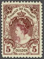 NL 1899 Numerals And Queen Wilhelmina - Andere & Zonder Classificatie