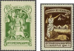 Netherlands Internment Stamps - Autres & Non Classés