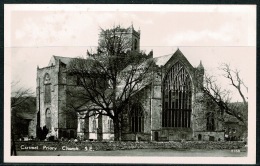 RB 1212 - 2 X Real Photo Postcards - Cartmel Priory Church - Cumbria - Andere & Zonder Classificatie