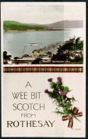 RB 1212 - 2 X Postcard - A Wee Scotch From Rothesay - Isle Of Bute - Scotland - Bute