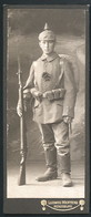 CDV Rendsburg Landser Uniform Karabiner  Erhaltung/Cond. 1- / 2 Nr. 00498 - Rendsburg