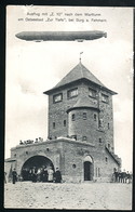 AK/CP Burg  Fehmarn  Luftschiff  Zeppelin  Z 10    Ungel./uncirc.  1909   Erhaltung/Cond. 2-   Nr. 00520 - Fehmarn