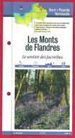 Fiches Randonnées Et Promenades,Les Monts De Flandres, Les Sentiers Des Jacinthes, Nord (59), Région Nord Pas De Calais - Sport