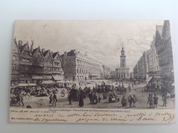 Valenciennes Souvenir Historique La Place D'Armes En 1842. - Valenciennes