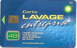 @+ Carte De Lavage BP Tres Rare - 48 UNITES - Entreprise - Car-wash