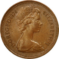 Monnaie, Grande-Bretagne, Elizabeth II, New Penny, 1974, TB+, Bronze, KM:915 - 1 Penny & 1 New Penny