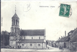 OISE - 60 - TRACY LE VAL Près De Tourotte - 1000 Hab - L'église - Thourotte