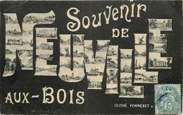 CARTE MULTIVUES SOUVENIR DE NEUVILLE AUX BOIS - Autres & Non Classés