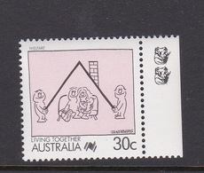 Australia ASC 1130a 1988 Living Together 30c Welfare 2 Koalas,mint Never Hinged - Essais & Réimpressions