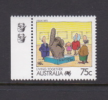 Australia ASC 1142a 1988 Living Together 75c Visual Arts 2 Koalas,mint Never Hinged - Probe- Und Nachdrucke