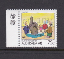 Australia ASC 1142a 1988 Living Together 75c Visual Arts 2 Koalas,mint Never Hinged - Proofs & Reprints