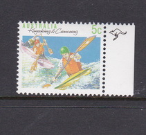 Australia ASC 1227e 1989 Sports 5c Kayaking 1 Roo,mint Never Hinged - Essais & Réimpressions