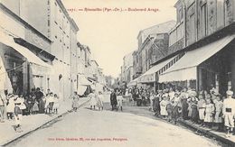 Rivesaltes (Pyérénées Orientales) - Boulevard Arago, Belle Animation - Edition Brun Frères, Carte N° 1071 Non Circulée - Rivesaltes