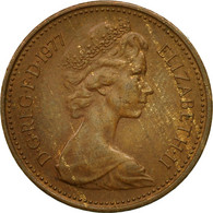 Monnaie, Grande-Bretagne, Elizabeth II, New Penny, 1977, TB, Bronze, KM:915 - 1 Penny & 1 New Penny