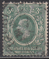 EAST AFRICA AND UGANDA     SCOTT NO 2     USED      YEAR  1921 - Protectoraten Van Oost-Afrika En Van Oeganda