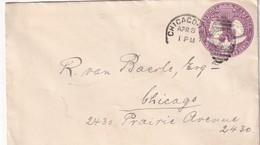USA ENTIER POSTAL LETTRE DE CHICAGO - ...-1900